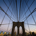 New York, Brooklyn Bridge screenshot #1 128x128