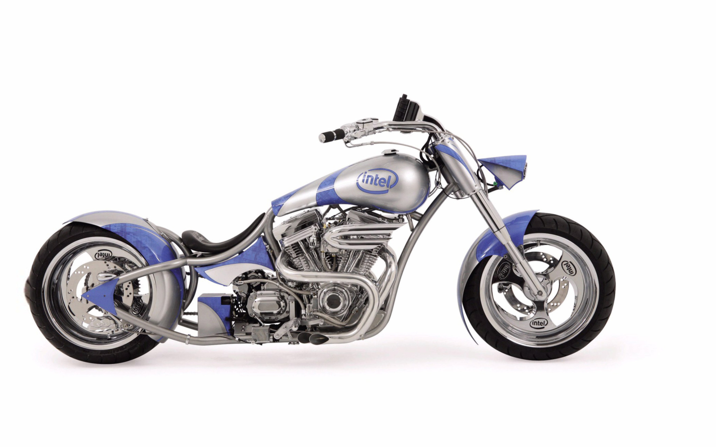 Das American Chopper Bike Wallpaper 1440x900