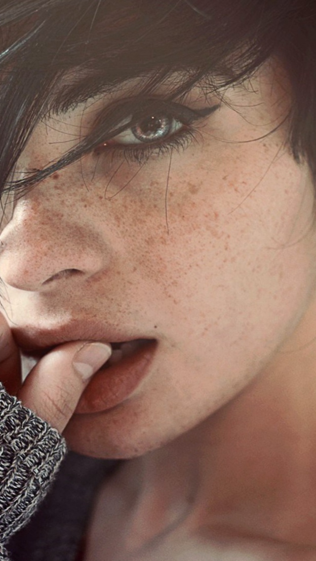 Freckled Brunette screenshot #1 640x1136