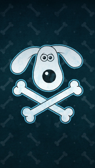 Fondo de pantalla Funny Dog Sign 360x640