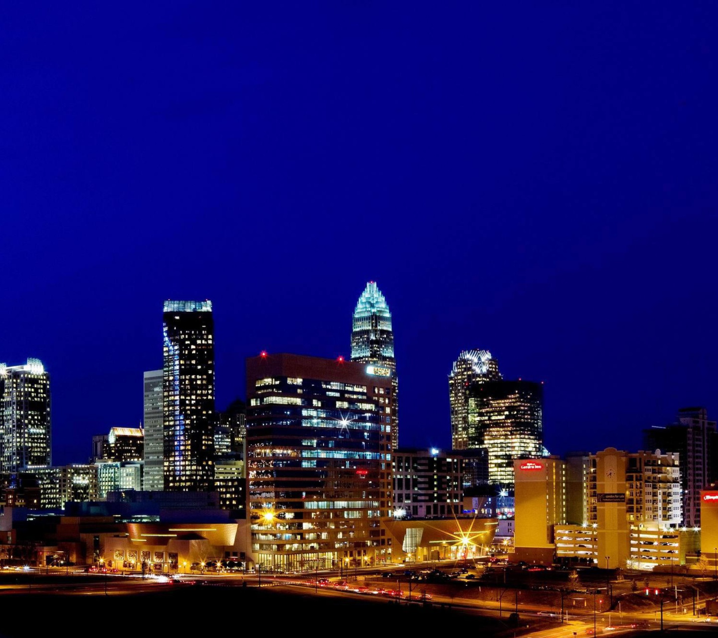 Charlotte Skyline in North Carolina screenshot #1 1440x1280