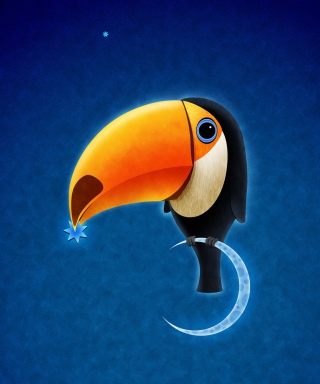 Toucan Bird - Obrázkek zdarma pro 360x640