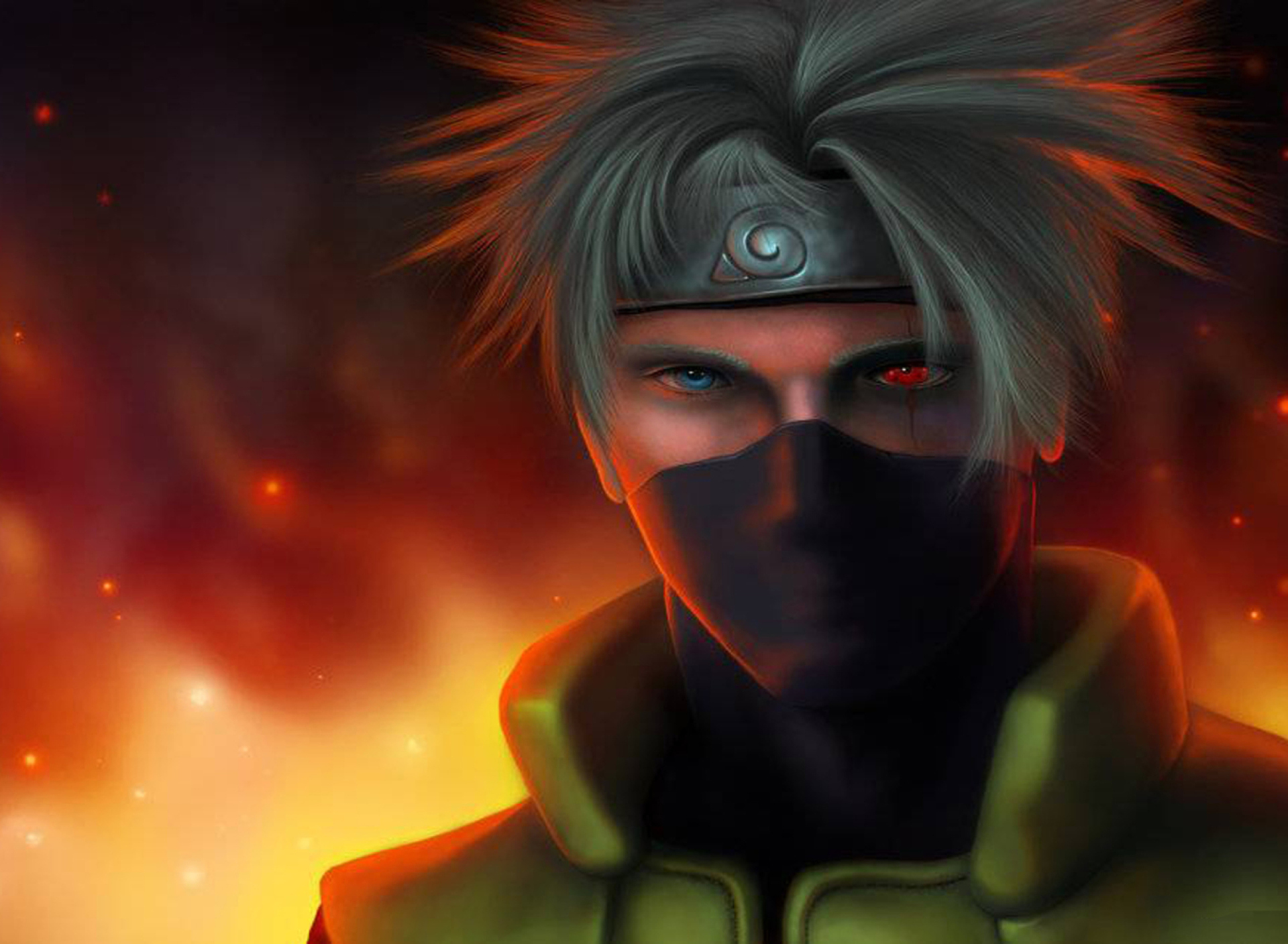 Обои Kakashi Hatake 1920x1408