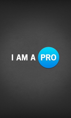 Fondo de pantalla I Am Pro 240x400