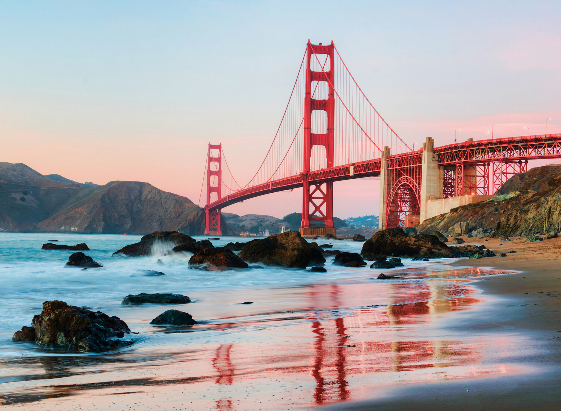 Обои Golden Gate Bridge In San Francisco 1920x1408