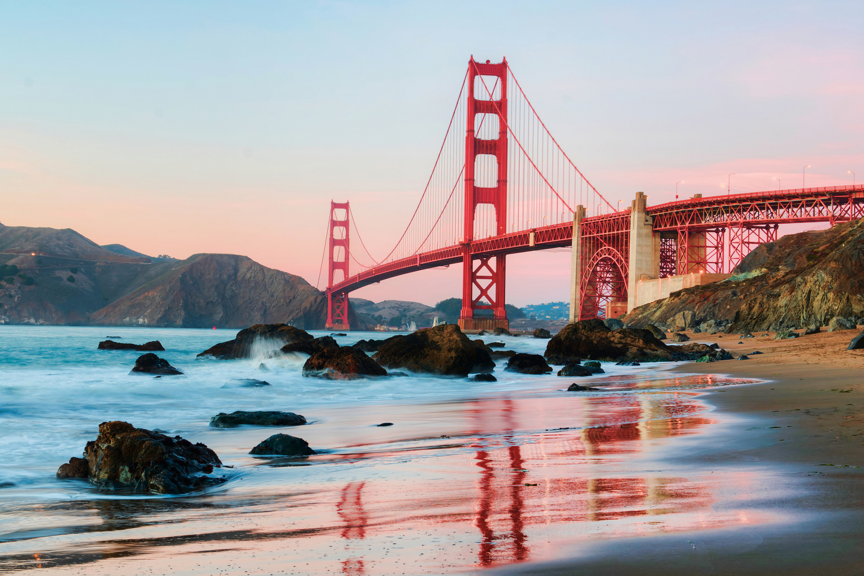 мост Золотые Ворота Сан-Франциско бесплатно