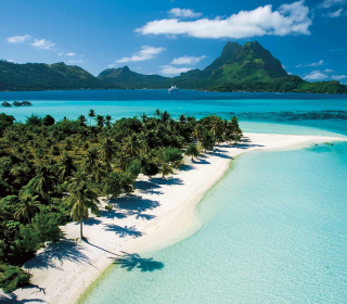 Exotic Tahiti sfondi gratuiti per iPad Air