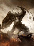Das Diablo III battle of knights Wallpaper 132x176