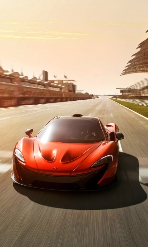 Обои McLaren P1 Concept 480x800