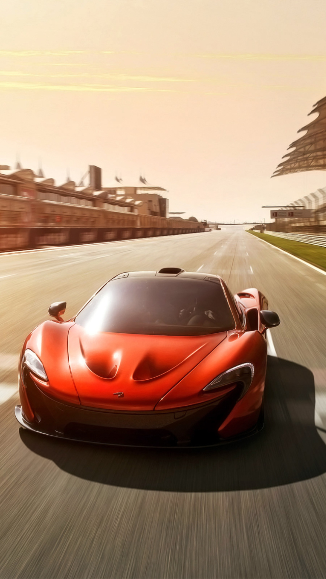 Das McLaren P1 Concept Wallpaper 640x1136