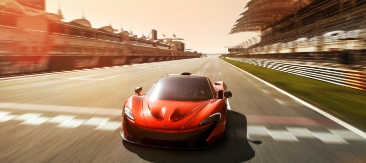 Fondo de pantalla McLaren P1 Concept 720x320