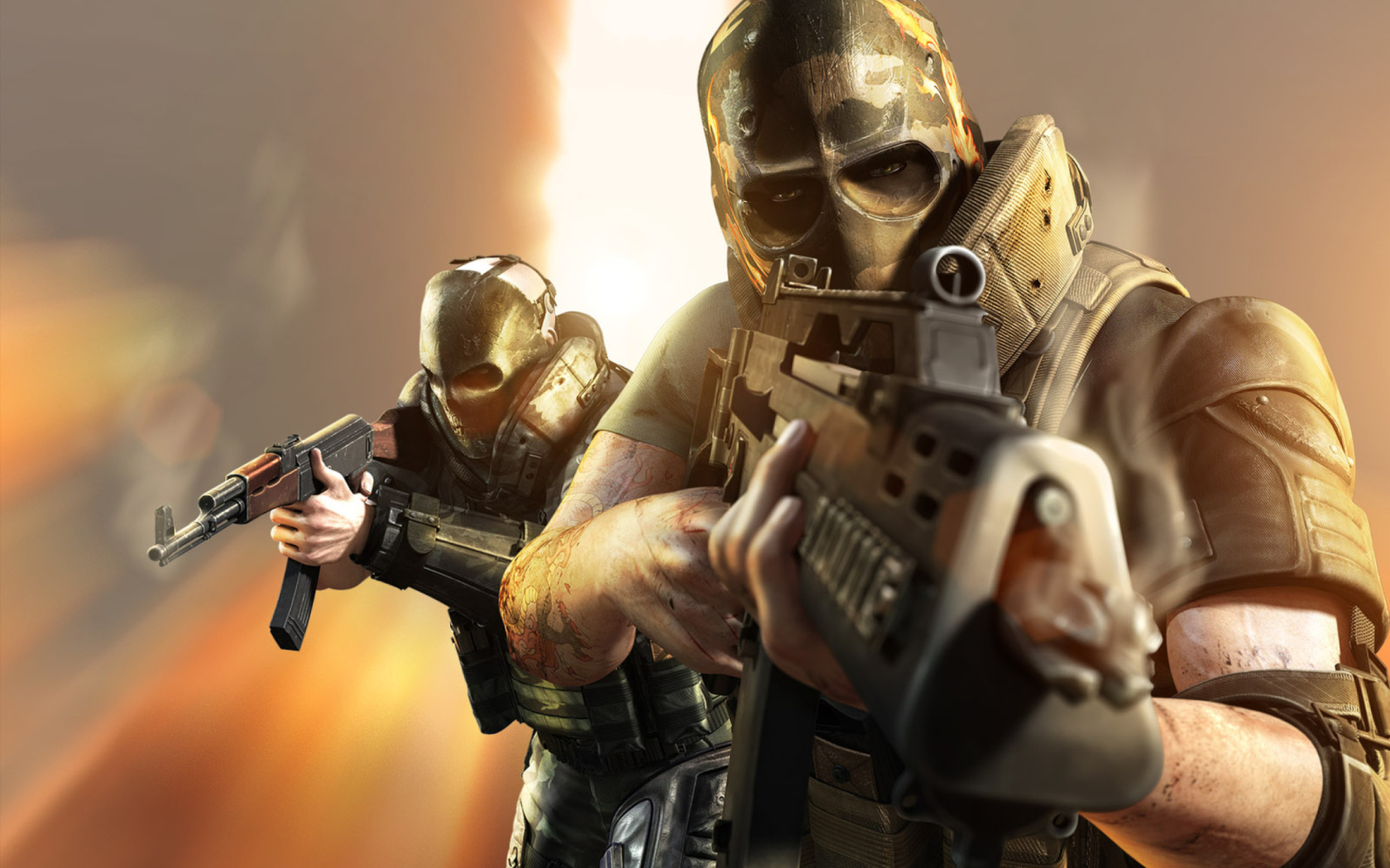 Das Army Of Two Wallpaper 1680x1050