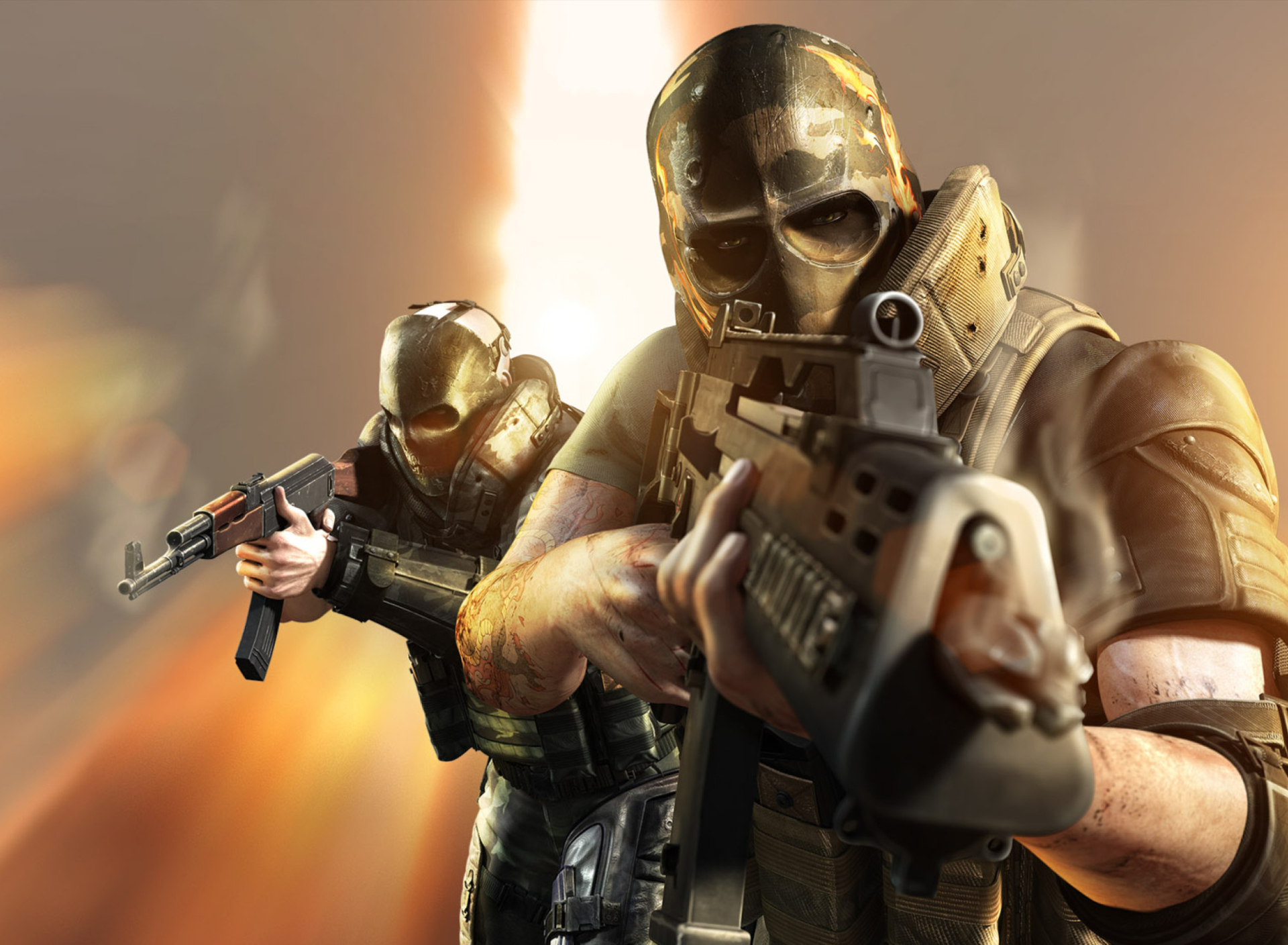 Das Army Of Two Wallpaper 1920x1408