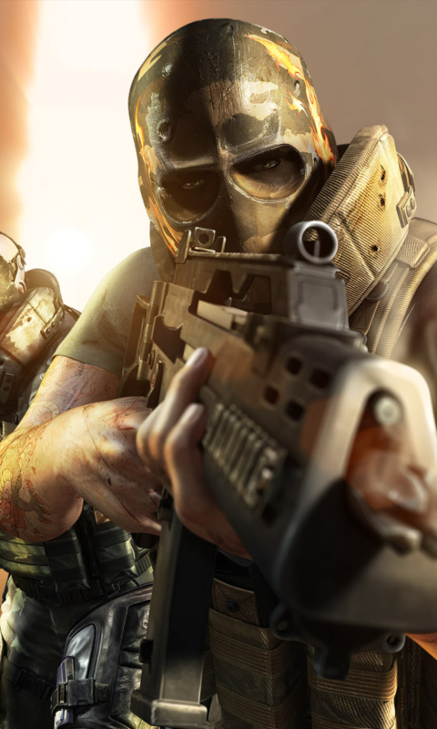 Das Army Of Two Wallpaper 480x800
