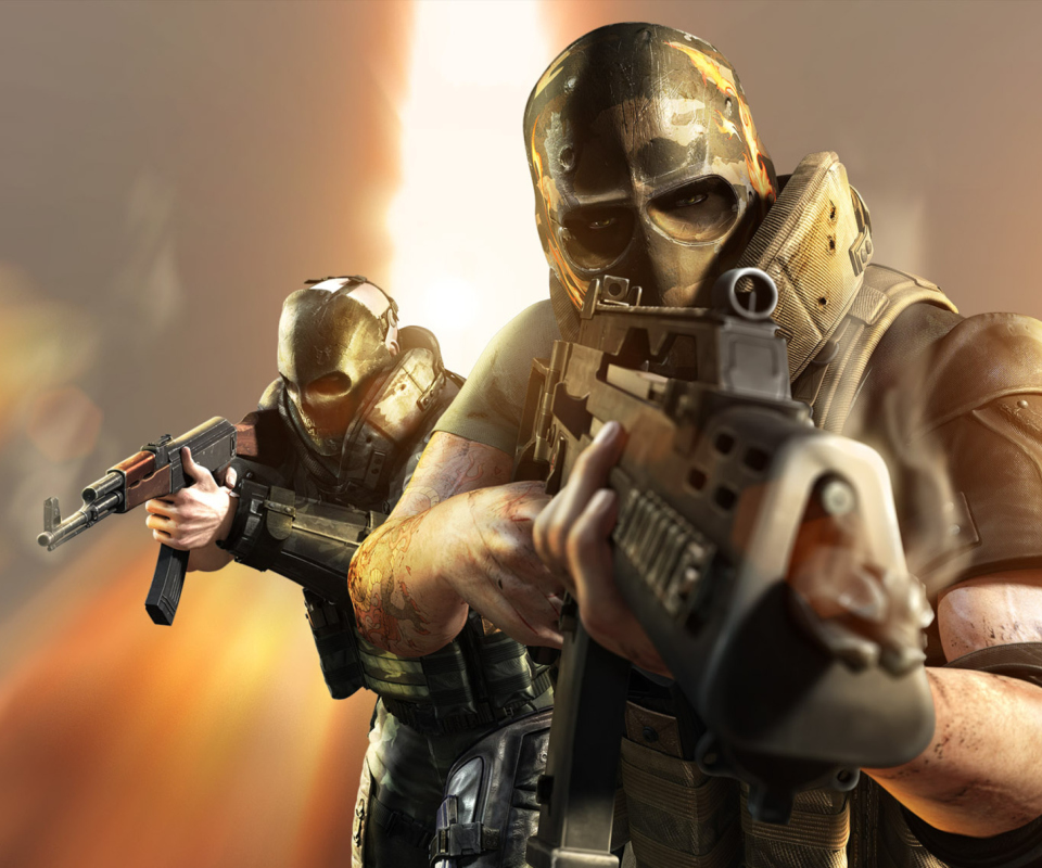 Das Army Of Two Wallpaper 960x800