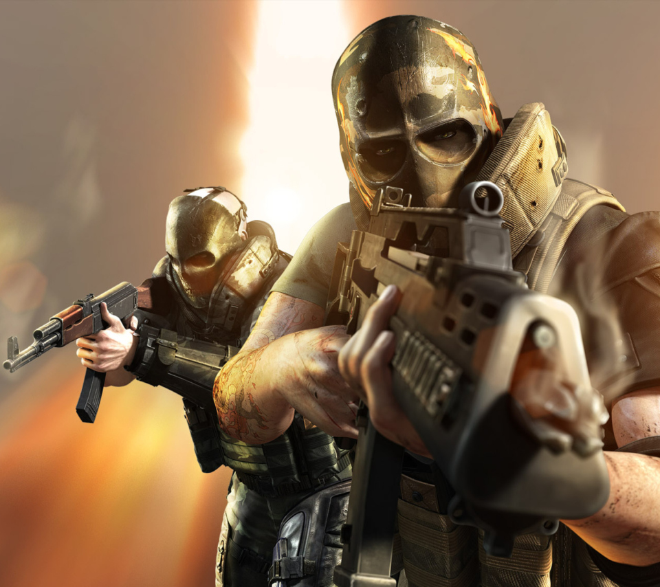 Das Army Of Two Wallpaper 960x854