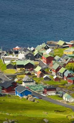 Funningsfjordur Faroe Islands screenshot #1 240x400
