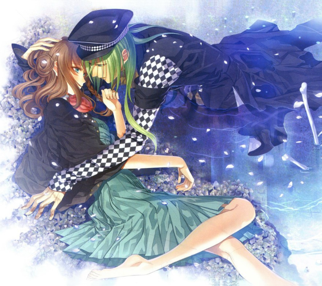 Das Anime Love Wallpaper 1080x960