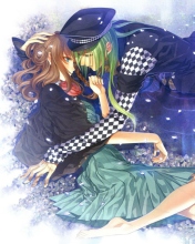 Das Anime Love Wallpaper 176x220