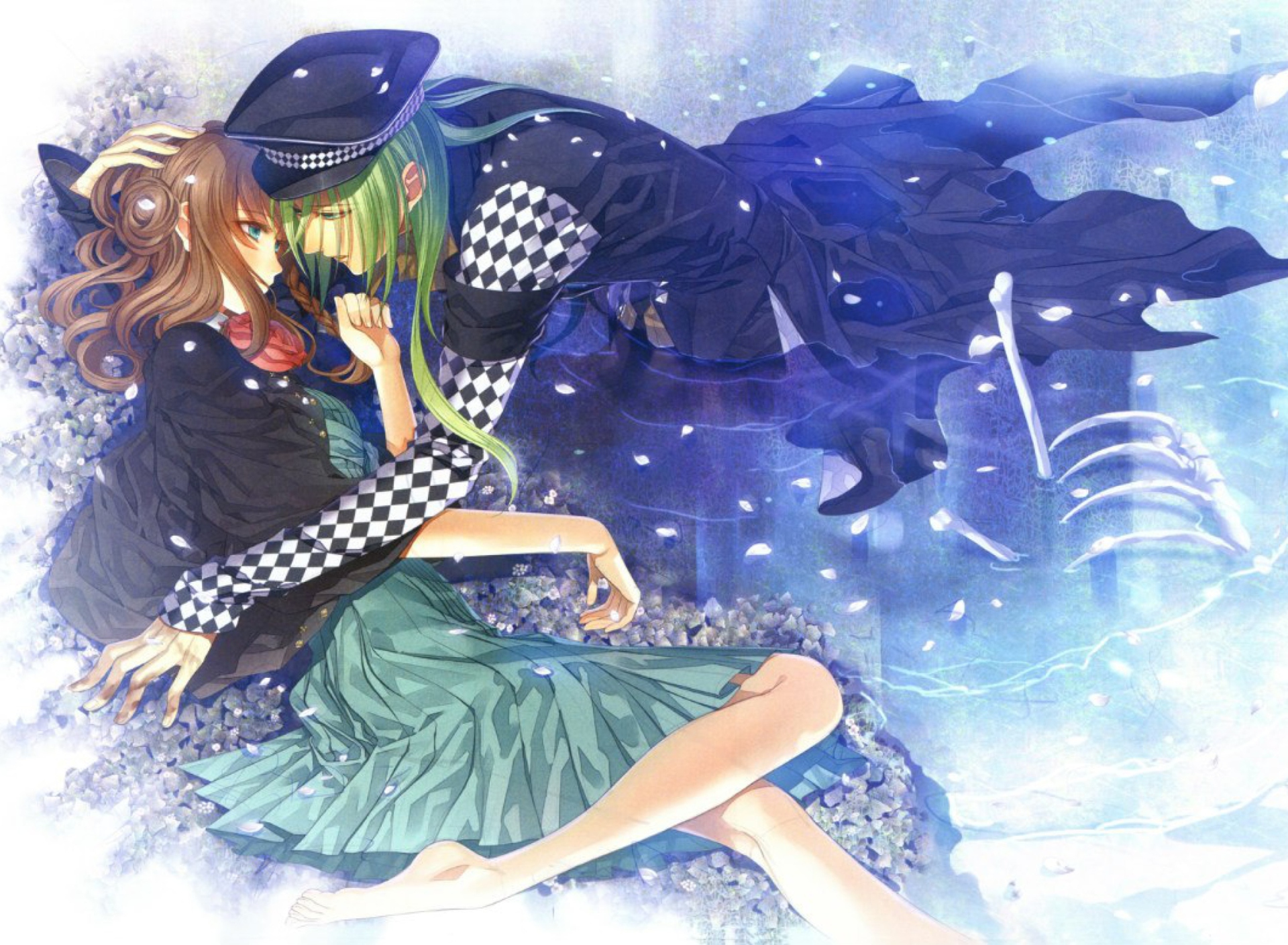Das Anime Love Wallpaper 1920x1408