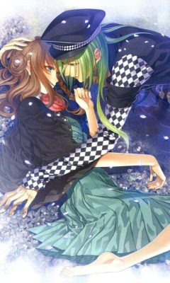 Anime Love wallpaper 240x400