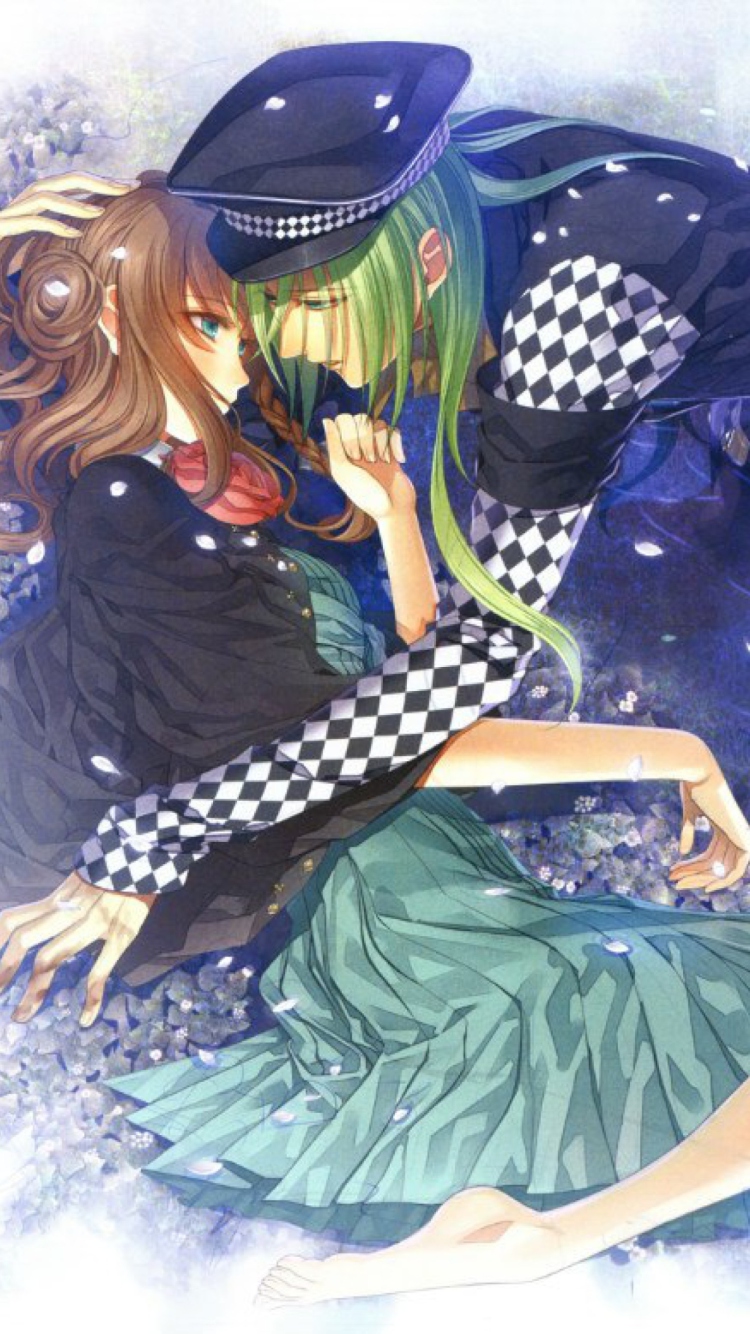 Das Anime Love Wallpaper 750x1334