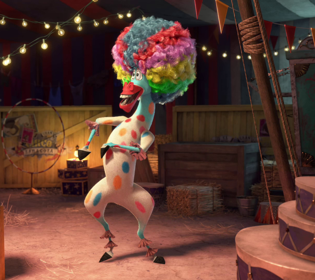 Madagascar 3 Europes Most Wanted wallpaper 1080x960