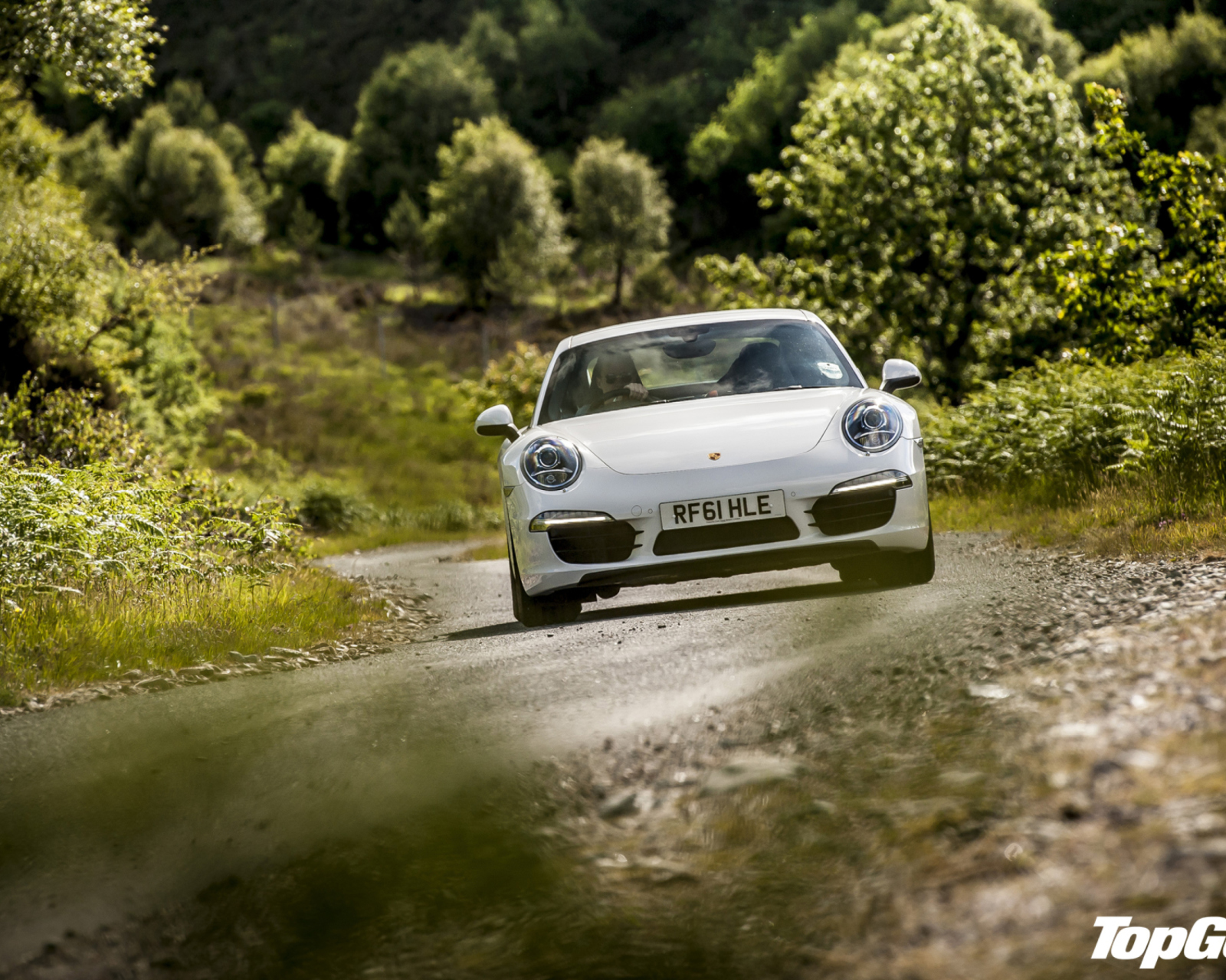 White Porsche 911 screenshot #1 1600x1280