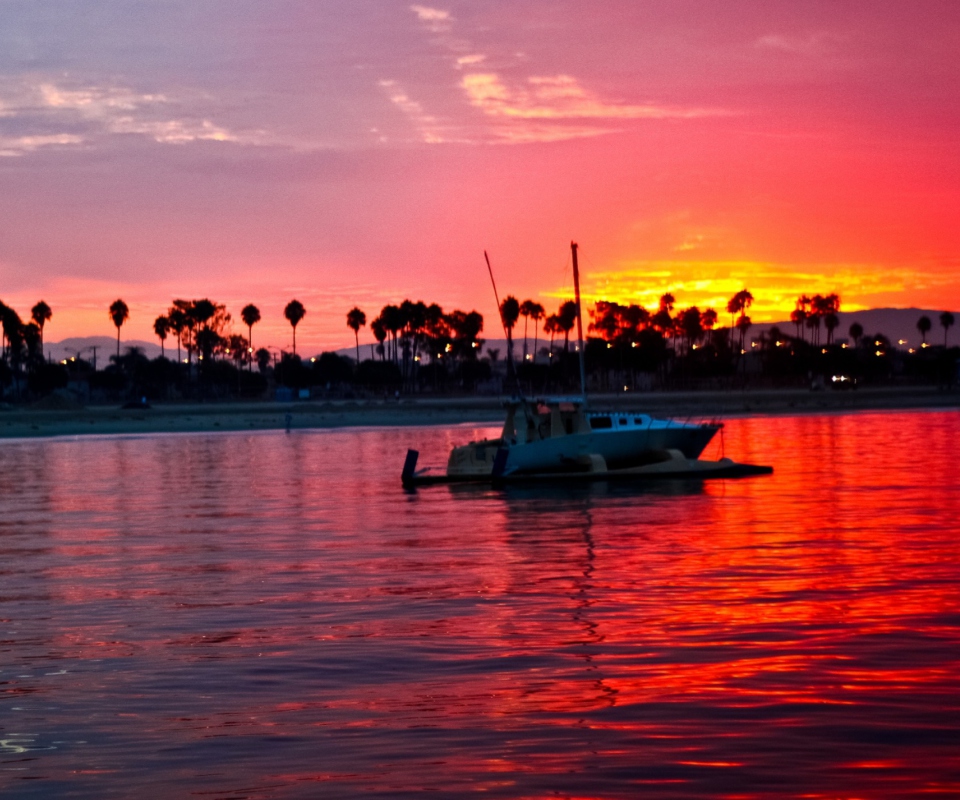 California Sunset screenshot #1 960x800