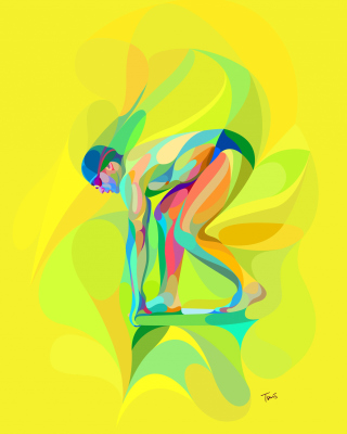 Free Rio 2016 Olympics Swimming Competitions Picture for 240x320