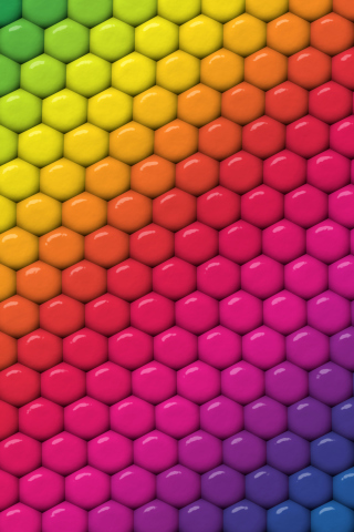 Das Rainbow Wallpaper 320x480