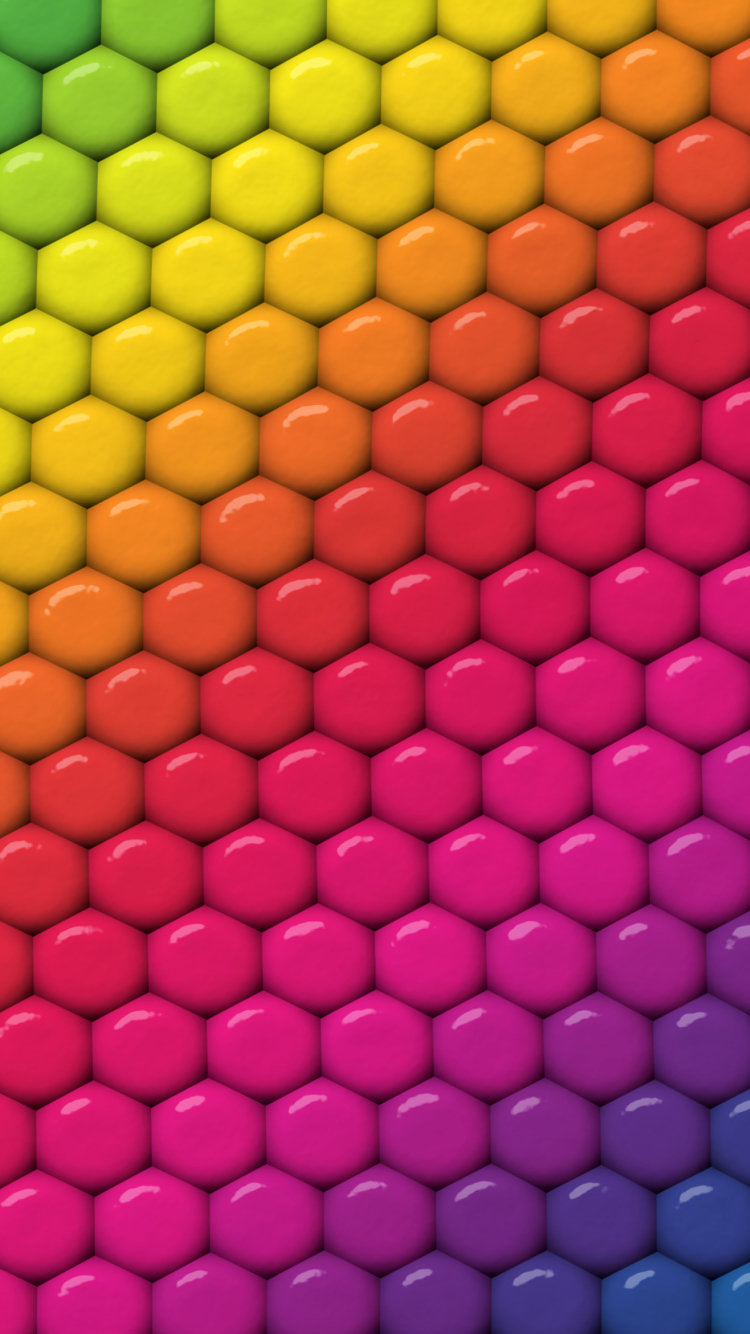 Das Rainbow Wallpaper 750x1334