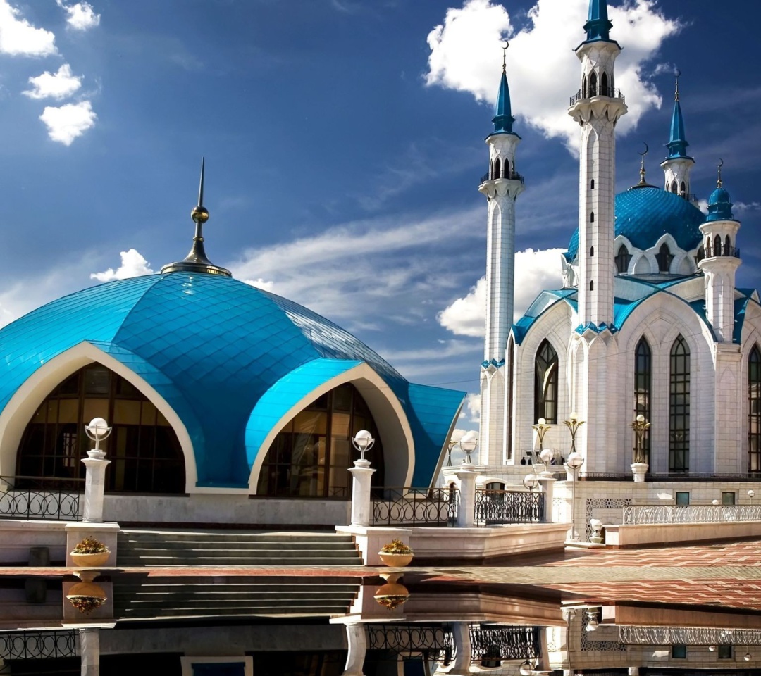 Das Kul Sharif Mosque in Kazan Wallpaper 1080x960