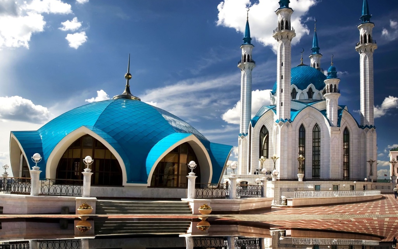 Sfondi Kul Sharif Mosque in Kazan 1280x800
