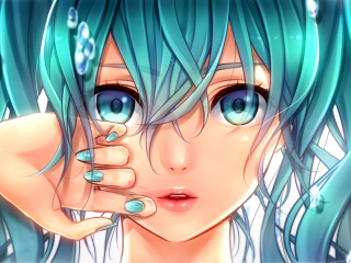 Das Vocaloid, Hatsune Miku Wallpaper 320x240