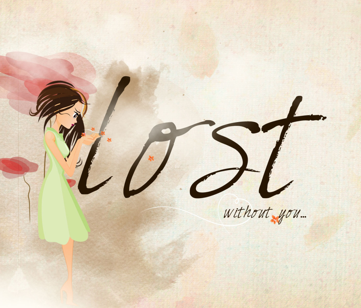 Screenshot №1 pro téma Lost Without You 1200x1024