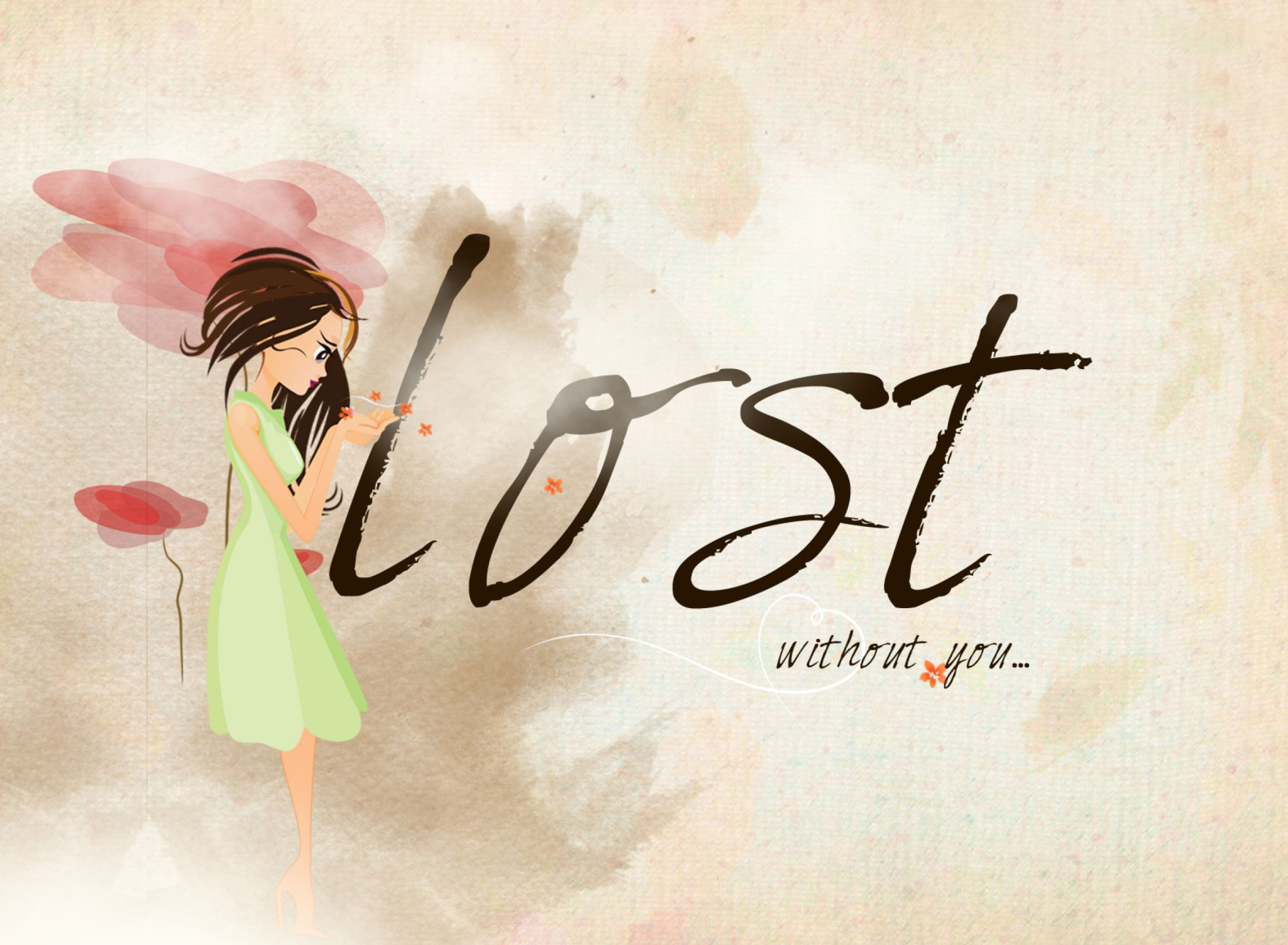 Lost Without You wallpaper 1920x1408