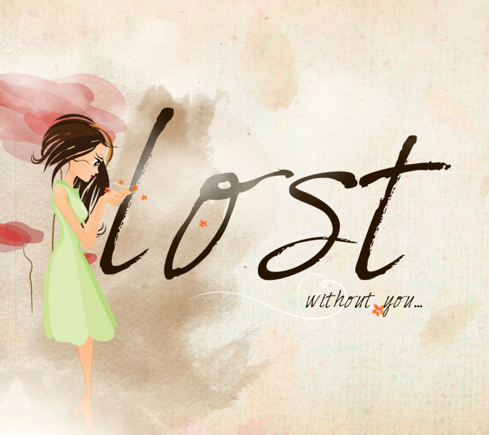 Das Lost Without You Wallpaper 960x854