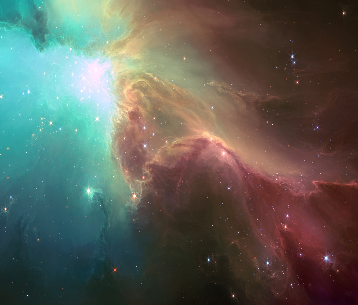 Fondo de pantalla Nebula Sky 1200x1024