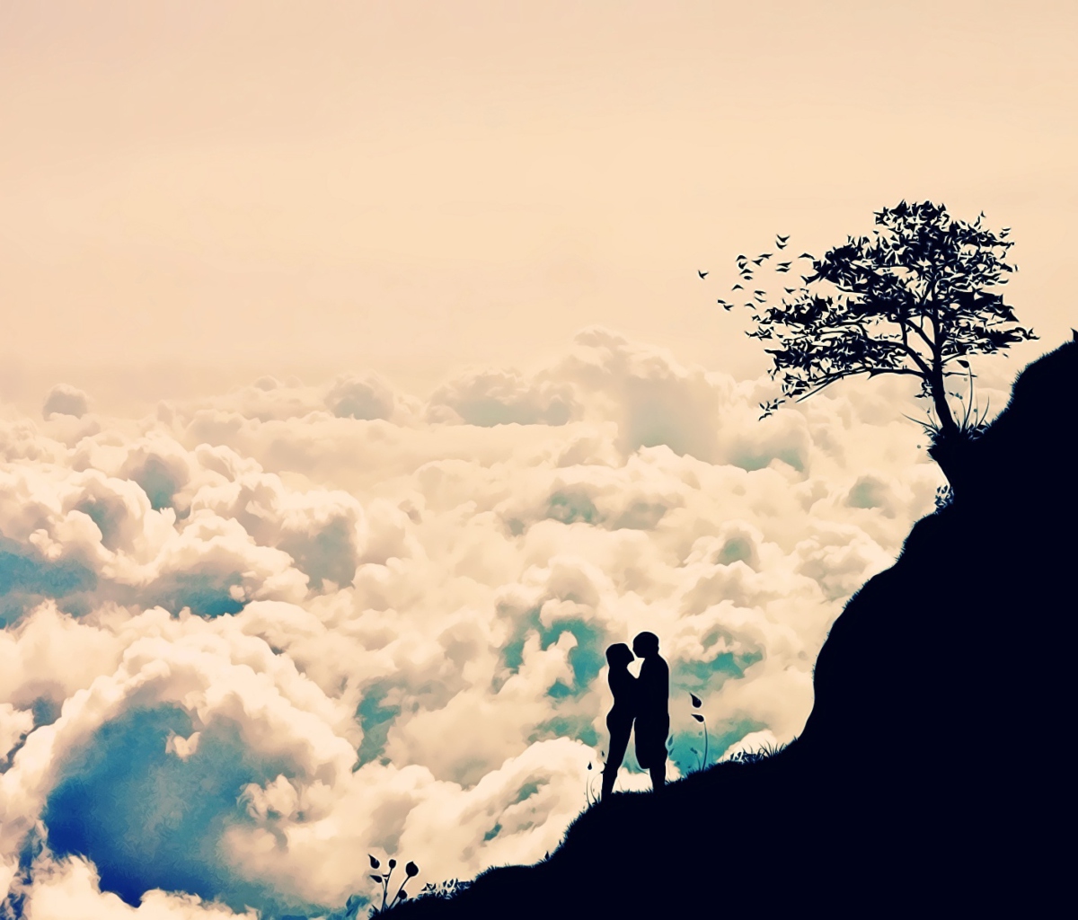 Обои Romance In Clouds 1200x1024