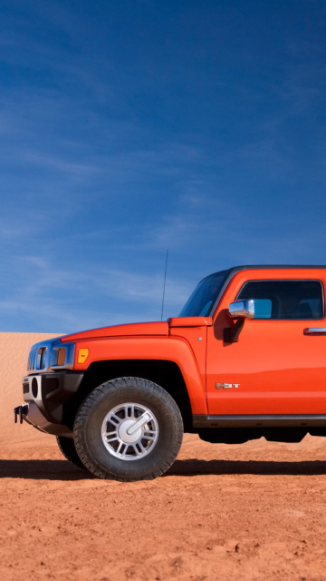 Fondo de pantalla Hummer H3T 360x640