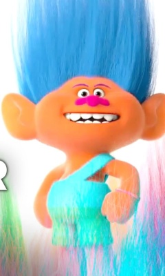 Trolls 2016 wallpaper 240x400