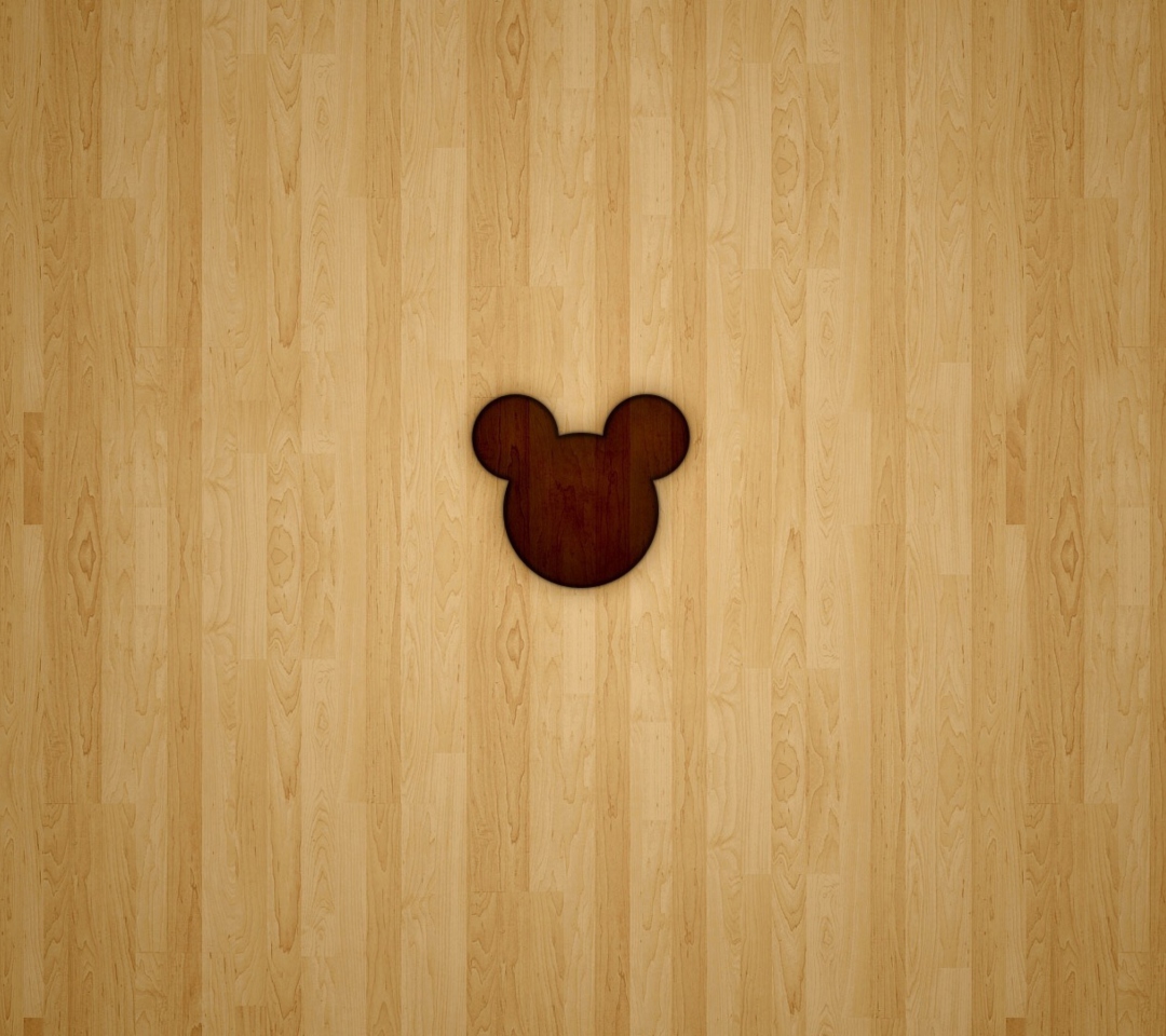 Das Mickey Mouse Logo Wallpaper 1080x960