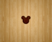 Mickey Mouse Logo wallpaper 176x144