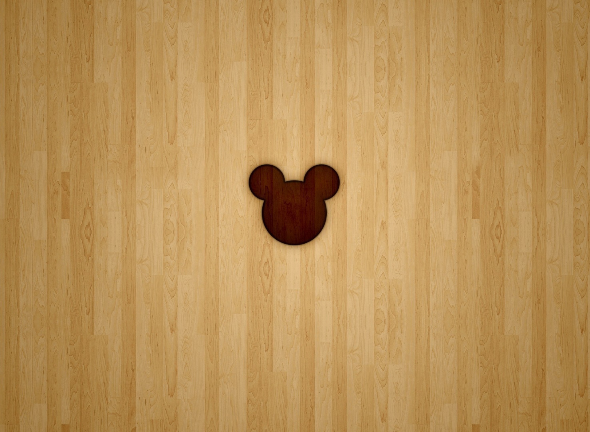 Обои Mickey Mouse Logo 1920x1408