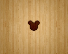Обои Mickey Mouse Logo 220x176