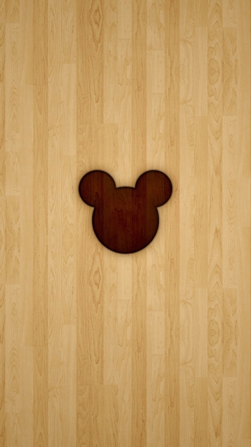 Das Mickey Mouse Logo Wallpaper 360x640