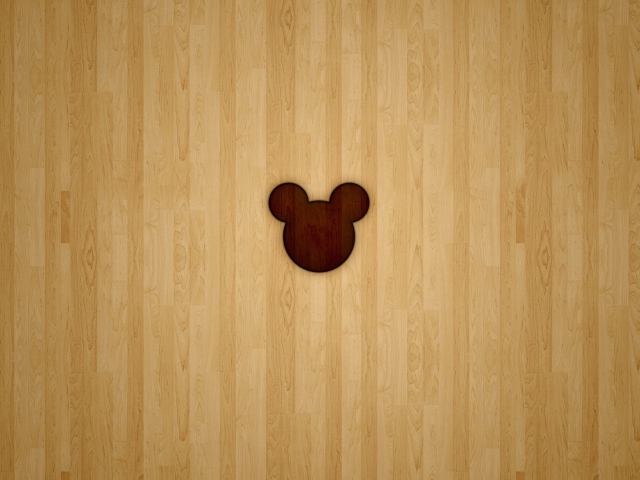 Mickey Mouse Logo wallpaper 640x480