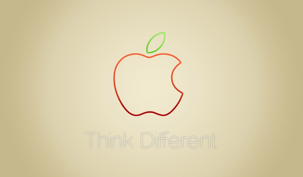 Обои Think Different 1024x600