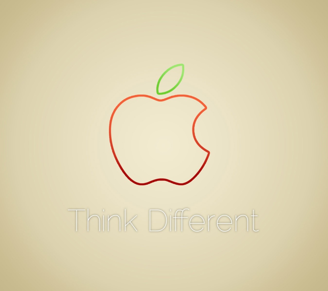 Think Different wallpaper 1080x960